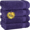 Cotton Paradise Hand Towels for Bathroom, 100% Cotton Turkish 4 Piece Hand by UNITEDHOMETEXTILE