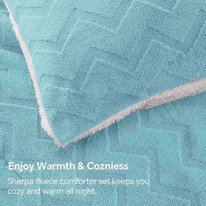 BEDELITE Fluffy Twin Comforter Set - Image 5