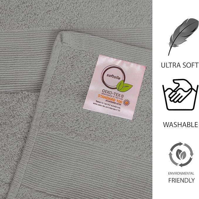 Softolle 100% Cotton Luxury Bath Sheets - Image 3