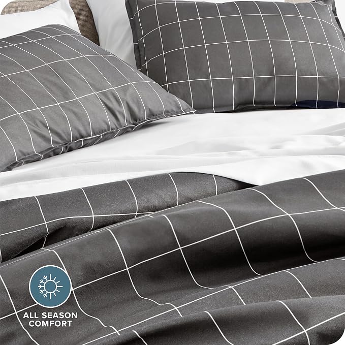 Bare Home Bedding Duvet Cover Queen Size - Image 4