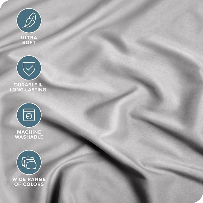 Bare Home 2-Pack Fitted Bottom Sheets Queen - Image 2