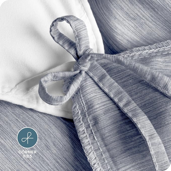 Bare Home Bedding Duvet Cover Queen Size - Image 6