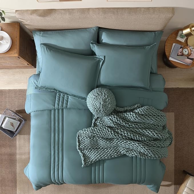 Monbix Super King Plus Size Comforter Set - Image 5