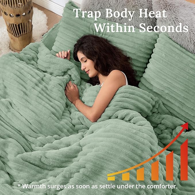 Sasttie Full Comforter Set 3 Pieces - Image 5