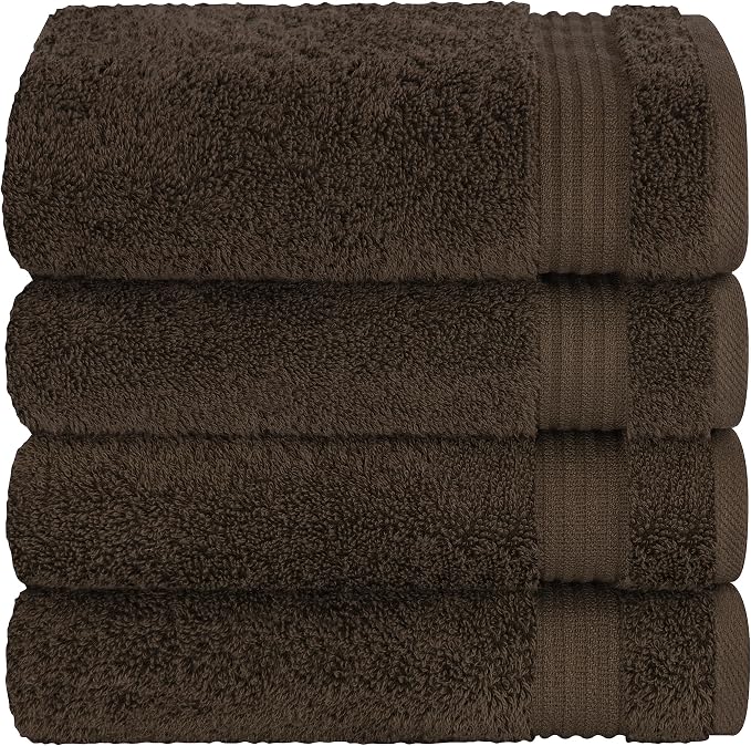 Cotton Paradise Hand Towels for Bathroom, 100% Cotton Turkish 4 Piece Hand - Image 5