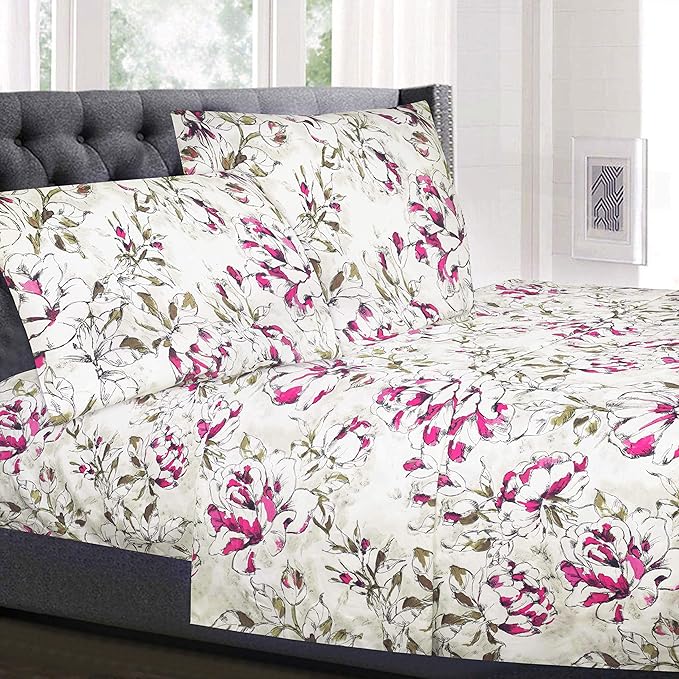 King Size Sheets by SweetHomeCollection