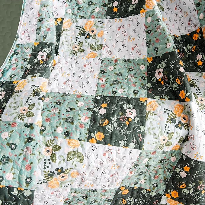 Exclusivo Mezcla 50"x 60" Quilted Throw Blanket- Microfiber Quilt Throw - Image 4