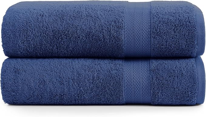 LANE LINEN 100% Durable Cotton Bath Sheets 2 Pack by LaneLinen