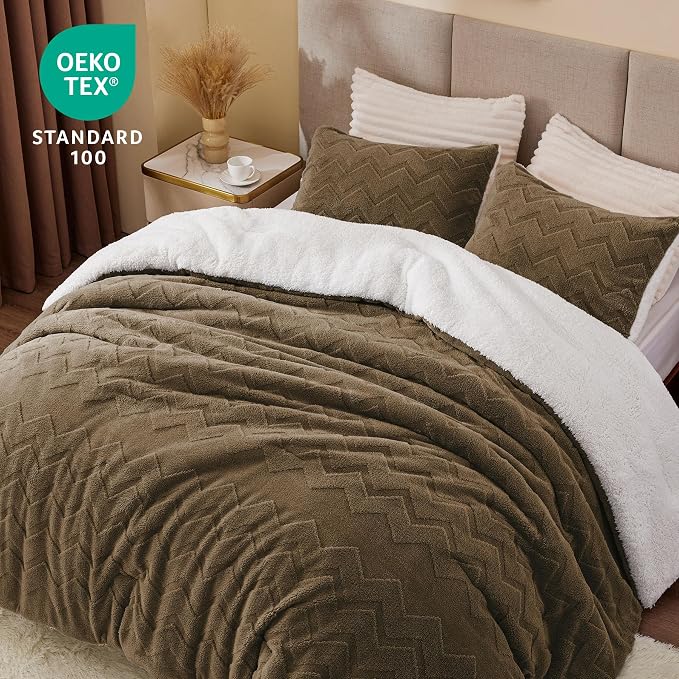 BEDELITE Fluffy Twin Comforter Set - Image 4
