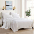 100% Fine Cotton Luxurious Basket Weave Blanket, Full/Queen Size by SweetHomeCollection