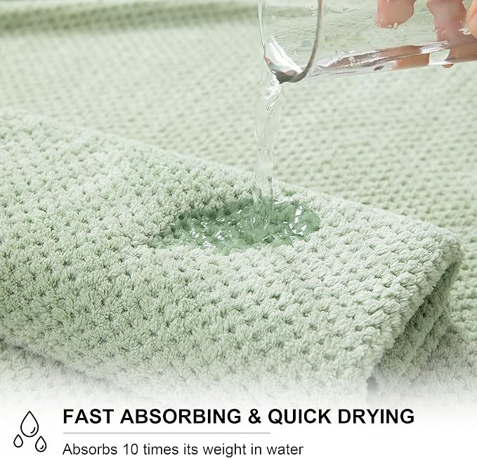 8-Piece Bath Towel Set, 2 Extra Large Bath Towel Sheets, 2 Hand Towels and 4 - Image 2