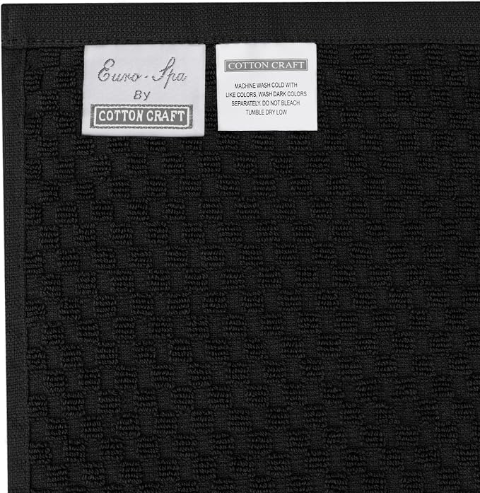 COTTON CRAFT Waffle Bath Sheets - Image 8