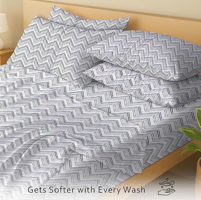 RUVANTI 4 Pcs Cotton Sheets - Image 3