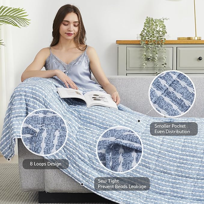 L'AGRATY Weighted Blanket - Image 4