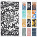 FESHKA Sand Free Turkish Beach Towel Quick Dry Bath Towel, Oversized Beach by FESHKA
