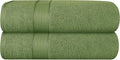 GLAMBURG 700 GSM Premium Cotton 2-Pack Oversized Extra Large Bath Sheet Set by GLAMBURG
