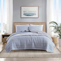 Nautica - Twin Quilt Set, Reversible Cotton Bedding by Nautica