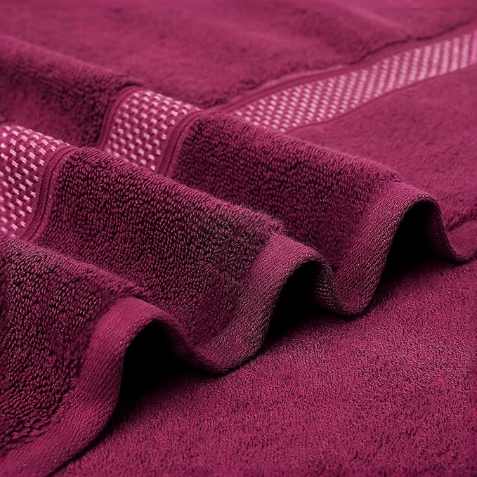 Fluffy Cotton Bath Towels Set650GSM, 2-Piece Set, Thickened and Enlarged - Image 5