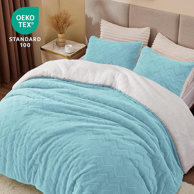 BEDELITE Fluffy King Size Comforter Set - Image 4