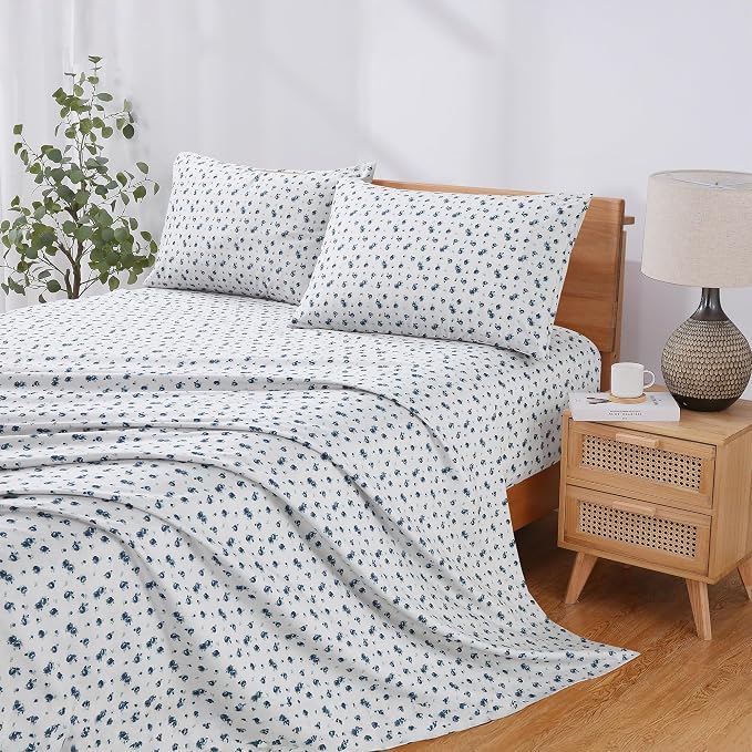Modern Threads 3-Piece Ultra Soft Microfiber Bed Sheets Set, Wrinkle Free Sheets - Image 2