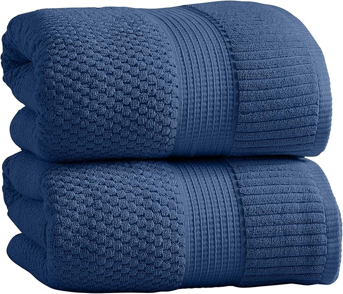 NY Loft 100% Cotton 2 Pack Bath Sheet Towel Set | Super Soft & Absorbent by NYLoft
