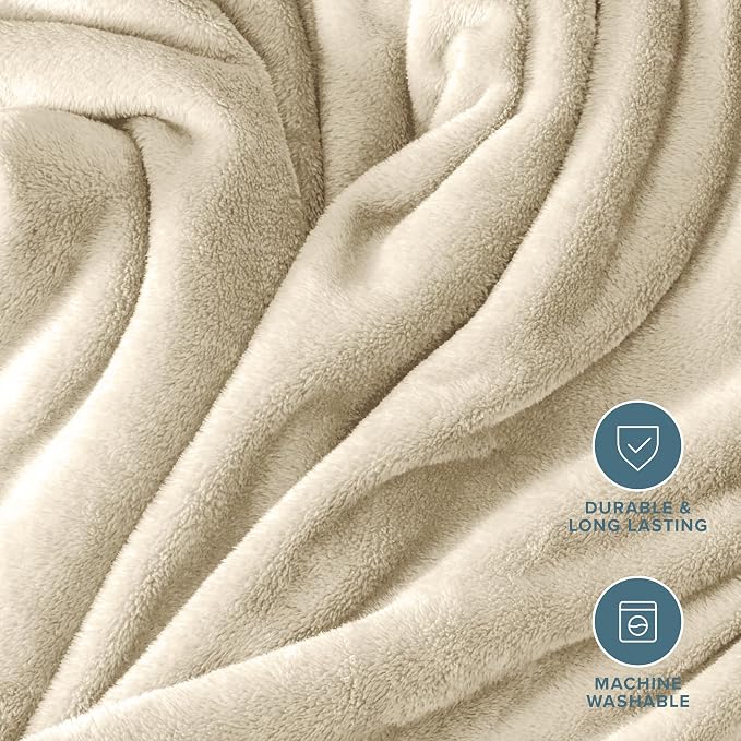 Bare Home Fleece Blanket - Image 5