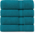 LANE LINEN 100% Cotton Oversized Bath Towels Set of 4 by LaneLinen