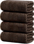 Tens Towels Pack of 4 Extra Large Bath Towels 30 x 60 Inches, 100% Cotton by TensTowels