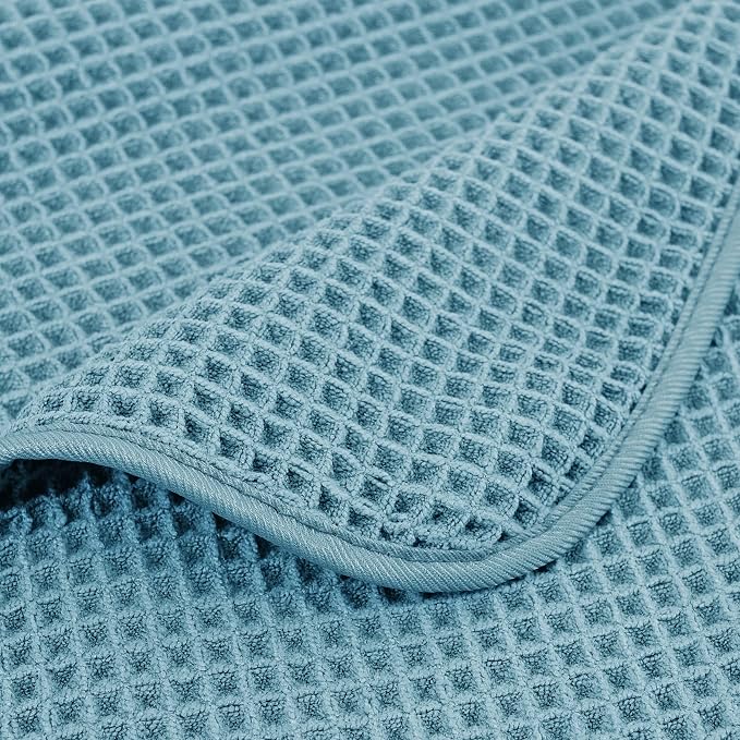 POLYTE 430 GSM Microfiber Oversize Quick Dry Lint Free Bath Towel, 60 x 30 in - Image 7