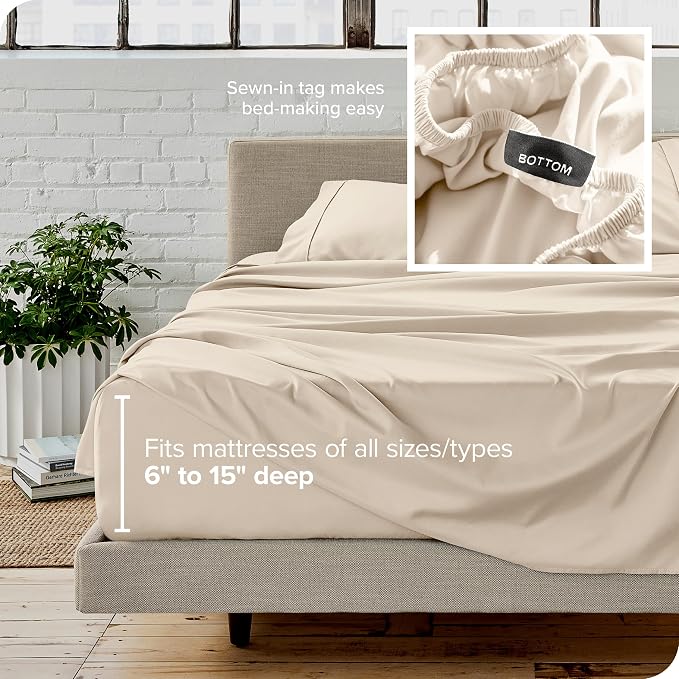 Bare Home Twin XL Sheet Set - Image 5