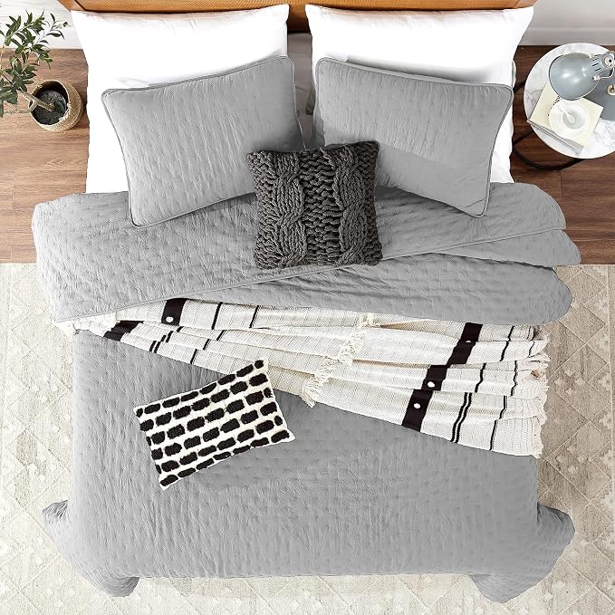 ROARINGWILD California Cal King Size Quilt Bedding Sets - Image 2