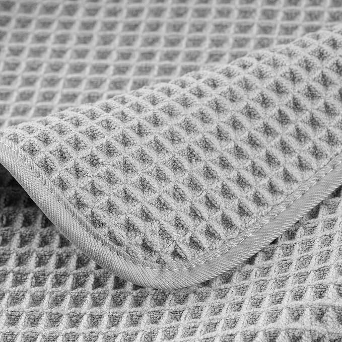 POLYTE 430 GSM Microfiber Oversize Quick Dry Lint Free Bath Towel, 60 x 30 in - Image 7