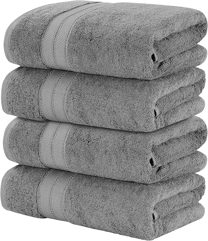 Modern Threads 4-Pack SpunLoft Bath Sheet by ModernThreads