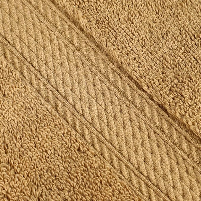 Superior Egyptian Cotton Pile Bath Towel Set of 4, Ultra Soft Luxury Towels - Image 4
