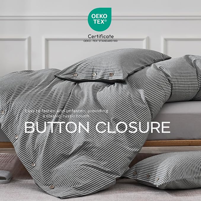 JELLYMONI Cotton Duvet Cover Queen Size - Image 5
