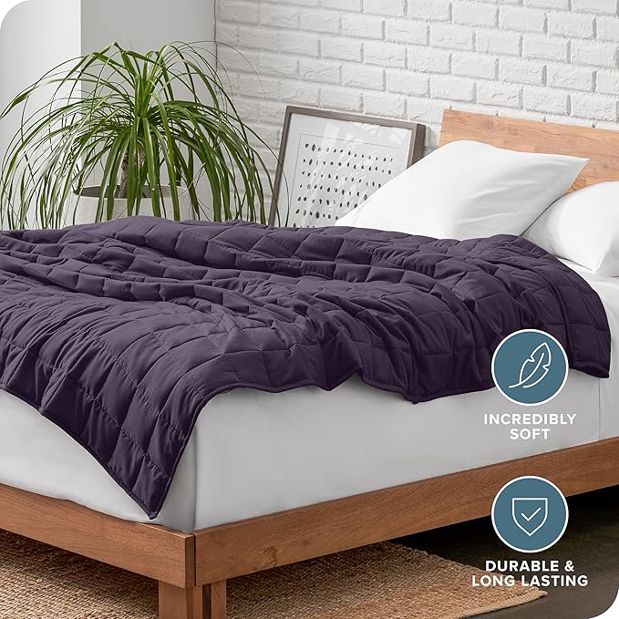 Bare Home Weighted Blanket Twin or Full Size 10lb - Image 5