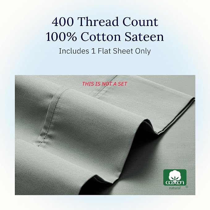California Design Den Full Flat Sheet Only - Image 5