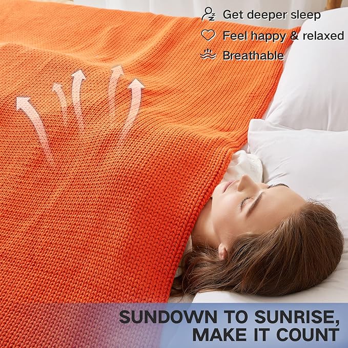 Guohaoi Knitted Weighted Blanket - Image 6