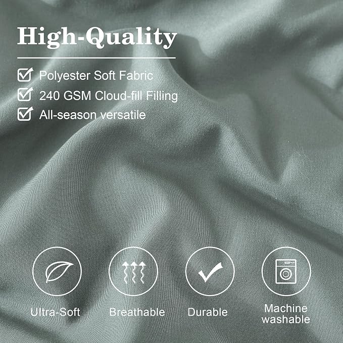 Monbix California King Size Comforter Set - Image 8