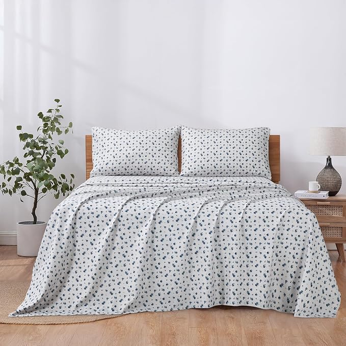 Modern Threads 3-Piece Ultra Soft Microfiber Bed Sheets Set, Wrinkle Free Sheets - Image 3