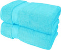 GLAMBURG 700 GSM Premium Oversized Extra Large Cotton 2 Pack Bath Sheet by GLAMBURG