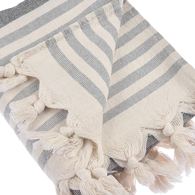 Beach Towel | Cotton Beach Towels, Sand Free, Highly Absorbent, Quick Dry - Image 4