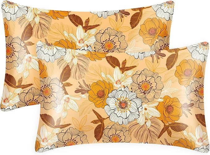 EXQ Home Satin Pillowcase for Hair and Skin Queen by EXQHomeTexitleCoLtd