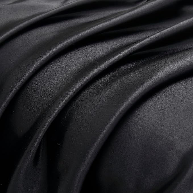 Satin Pillowcases with Zipper （20x36）, King Size Pillowcases Set of 2 - Image 4