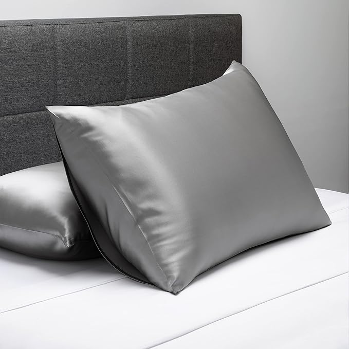 Fishers Finery 30mm 100% Pure Mulberry Silk Pillowcase 2 Pack, Quality Tested - Image 3