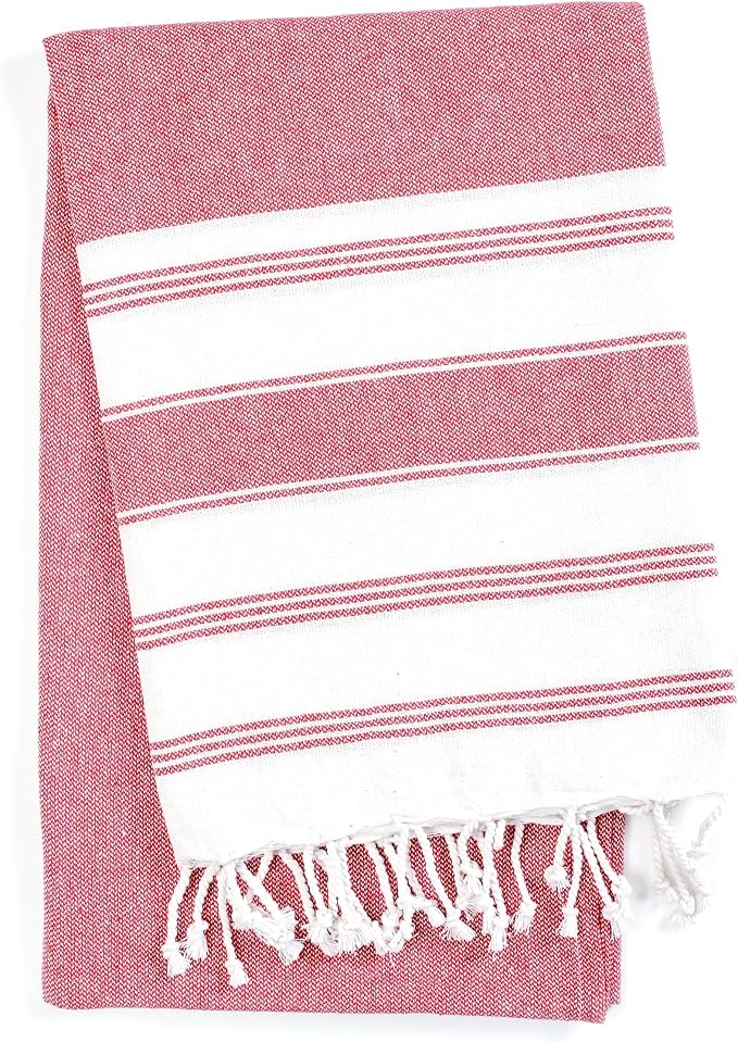Goroly Home Cotton Turkish Peshtemal Beach Towel, Extra Large, Thin Quick Dry - Image 4