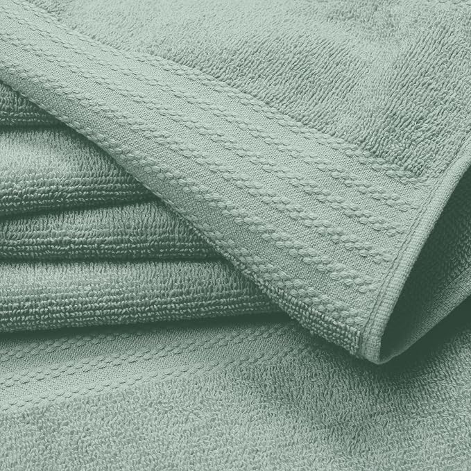 GLAMBURG Ultra Soft 8-Piece Towel Set - Image 2