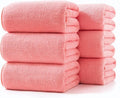 Lumimi Towels 6 Piece Soft Microfiber Bath Towel Set Salon Gym Yoga Travel by Lumimi