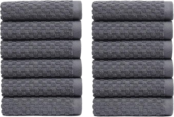 COTTON CRAFT Euro Spa Waffle Wash Cloth by COTTONCRAFT