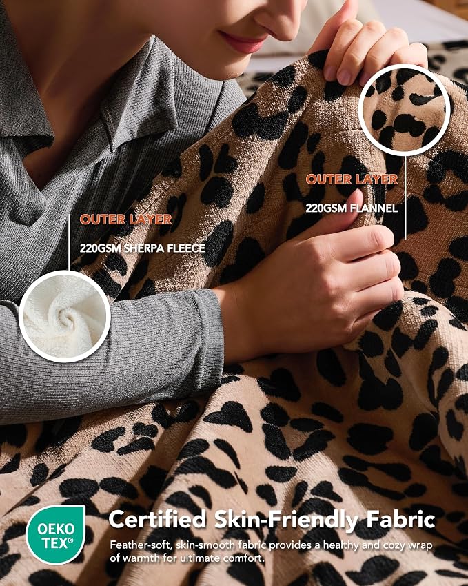 Homemate Electric Heated Blanket Full Size - Image 4